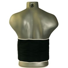 Wärmekissen mit Klettverschluss zum Umbinden - Rücken Kissen - schwarz