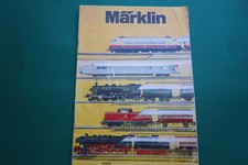 2 Kataloge Märklin Modelleisenbahn  + 1 Preisliste 1975 H0 Sprint rak + 3/79