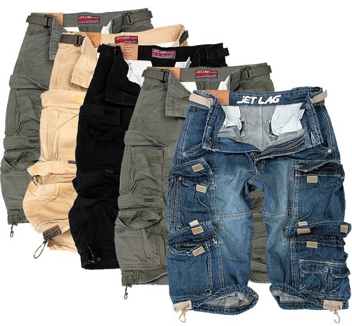 Jet lag herren cargo shorts - lag,