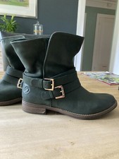Kampgen Siefellette Damen Stiefel Grün 