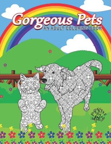 Gorgeous pets adult coloring - gorgeous,