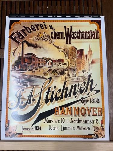 Set alte werbeplakate - set,