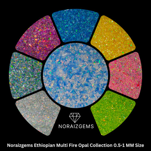 Crushed opal für inlay - opal,