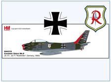 HA4320 Canadair Sabre (F-86)