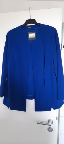 Blusenjacke königsblau - blusenjacke,