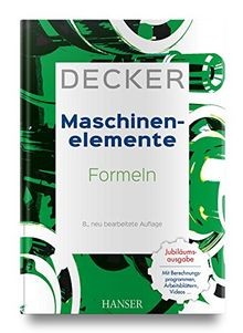 Decker maschinenelemente - maschinenelemente,