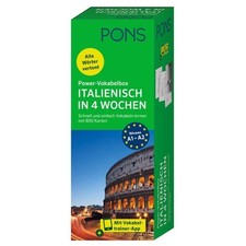 Italienisch Vokabeln lernen für Anfänger Wiedereinsteiger 800 Karten Vokabelbox