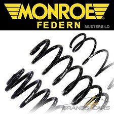 2x MONROE FEDER FAHRWERKSFEDER HINTEN FÜR OPEL CORSA D BJ 06-14