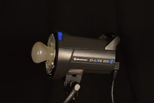 Elinchrom D-Lite RX 4 Blitzkopf, mit Softbox, gebraucht, Fehlercode E.4