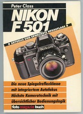 Fachbuch NIKON F-501 SLR Kamera Handbuch 1987 von Peter Class Urban-Verlag