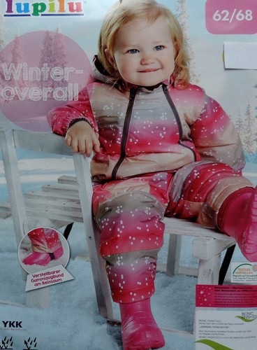 Mädchen winteroverall baby - mädchen,
