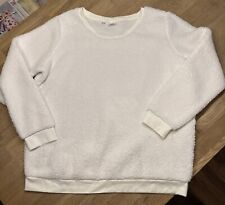 Bon Prix Pullover Fleece Lammfelloptik Gr. 44/46 Neu