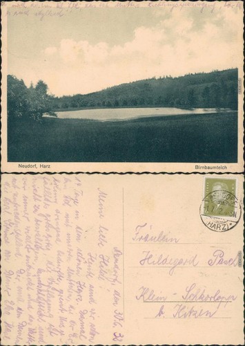 Ansichtskarte neudorf - ansichtskarte,