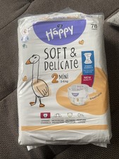 Bella Baby Happy Windeln Gr.2 Mini 3-6kg, 5x78 + 1 Aufghemacht Gratis