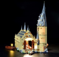 LEGO Harry Potter Die Große Halle von Hogwarts vollständig mit Beleuchtungsset