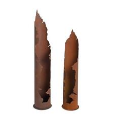 Dekosäule Rostsäule Gartendeko 120 / 150 cm Edelrost Säule Pflanzsäule Rost