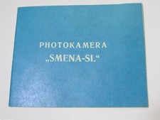 Gebrauchsanweisung für Russische Kamera - Photokamera Smena-SL