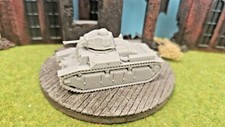 Char D2 französischer leichter Panzer als WW2 Modell Bausatz 1/87 1/72