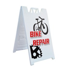 Frame sidewalk bike shop - a-frame,