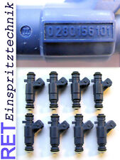 Einspritzdüsen Satz 8 Stück BOSCH 0280156101 Porsche Cayenne 4,5 neu / original