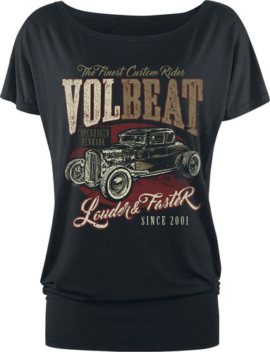 Volbeat shirt damen louder - t-shirt,