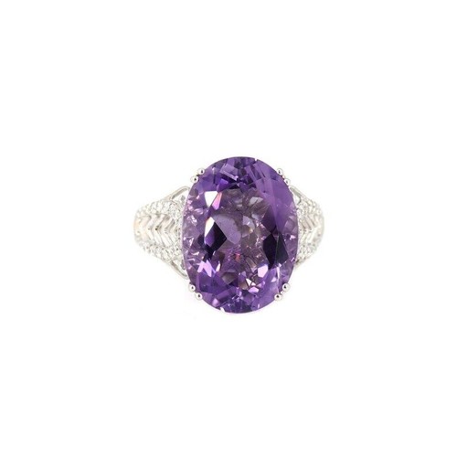 Natürlicher amethyst - natürlicher,
