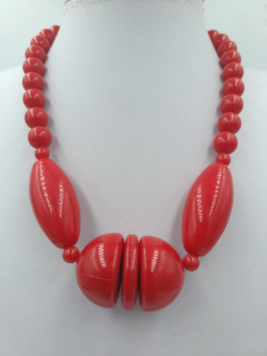Statement kette rot große - kette,