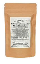 Alpha Liponsäure 60 SOFTGEL-Kapseln á 250 mg, vennis-shop