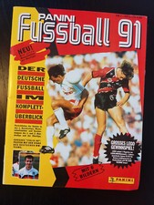 Panini -  Fussball 91, komplettes Album mit WM 90 - Poster