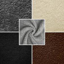 Lammfell - wärmendes Fellimitat, dichte Lammlocke - Futterstoff - per Meter