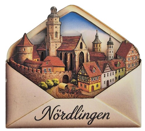 Nördlingen magnet souvenir - nördlingen,