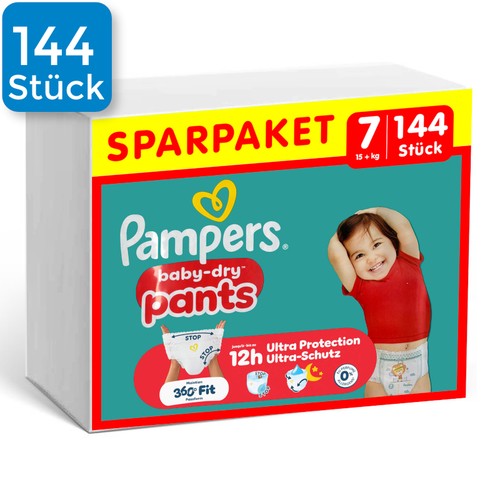 Pampers baby dry pants 7 - pampers,