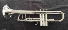 Trompete - Selmer Radial 99 C/Bb große Bohrung in hellem Silber, Top Zustand