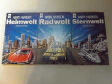 Harry Harrison - Heimwelt / Radwelt / Sternwelt  - Trilogie komplett