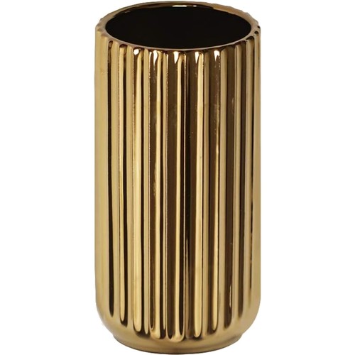 Goldene keramikvase cm - keramikvase,