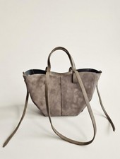 Damen Handtasche Wildleder