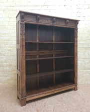 ANTIK! Großes Regal restauriert Renaissance 1700-1750 Eiche Bücher-Regal