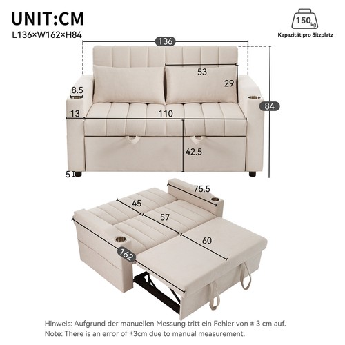 Schlafsofa couch mit - schlafsofa,