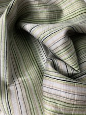 Designer Streifen Leinen mit