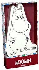 Große Holzfigur Mumin