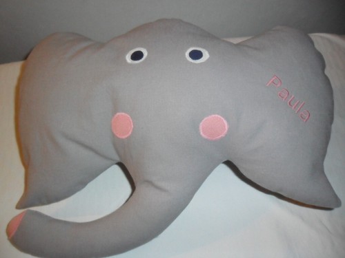 Kuschelkissen kleiner elefant - kuschelkissen,
