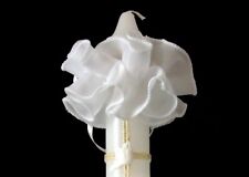 Kerzentuch Kerzenrock Tropfschutz weiß creme zum Kommunionkleid Anzug Taufe neu