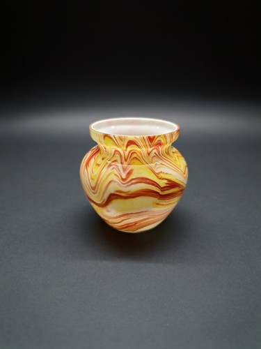 Kleine glasvase jugendstil art - glasvase,