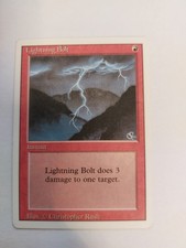 1x Lightning Bolt -