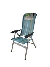 Camping Caravan Klappstuhl Leonis blau Berger® B-Ware
