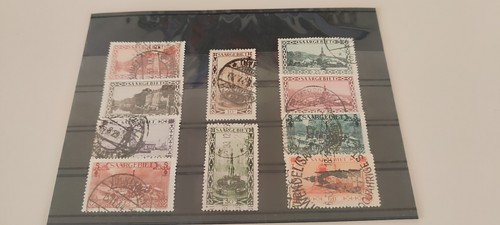 Briefmarken saargebiet - briefmarken,