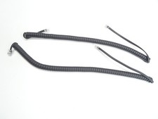 2 Stück Hörerschnur schwarz