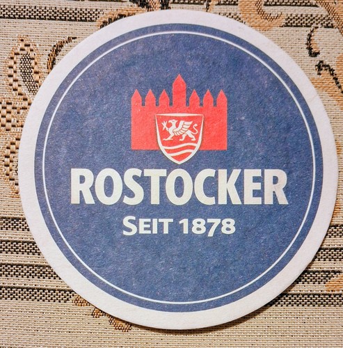 Bierdeckel marke rostocker - marke,