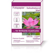100 Blatt DIN A4 110g/m²