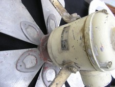 Original Maico Ventilator DSS 50/4 K 4400 U/min vintage 50er Jahre Einbau Rahmen